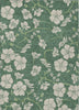 Piper Looms Chantille Floral ACN1034 Sage Machine Washable Area Rug main image