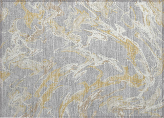 Piper Looms Chantille Abstract ACN1035 Gray Machine Washable Area Rug Scatter Main Image