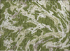 Piper Looms Chantille Abstract ACN1035 Olive Machine Washable Area Rug Scatter Main Image