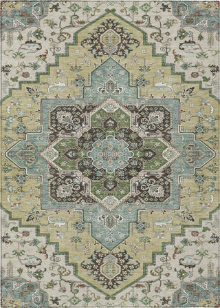 Piper Looms Chantille Oriental ACN1036 Beige Machine Washable Area Rug main image