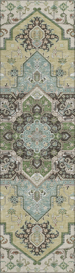 Piper Looms Chantille Oriental ACN1036 Beige Machine Washable Area Rug Runner Main Image