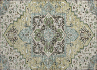 Piper Looms Chantille Oriental ACN1036 Beige Machine Washable Area Rug Scatter Main Image
