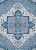 Piper Looms Chantille Oriental ACN1036 Blue Machine Washable Area Rug main image