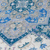 Piper Looms Chantille Oriental ACN1036 Blue Machine Washable Area Rug Swatch Image