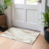Piper Looms Chantille Swirls ACN1037 Ivory Machine Washable Area Rug Scatter Lifestyle Image Feature