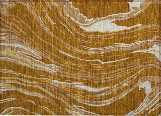 Piper Looms Chantille Swirls ACN1037 Paprika Machine Washable Area Rug Scatter Main Image