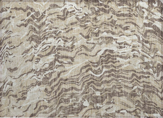 Piper Looms Chantille Swirls ACN1038 Beige Machine Washable Area Rug Scatter Main Image