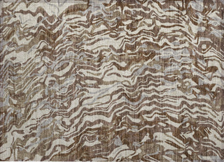 Piper Looms Chantille Swirls ACN1038 Brown Machine Washable Area Rug Scatter Main Image