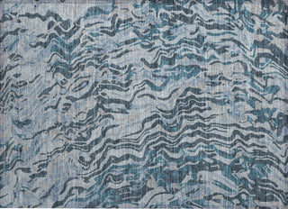 Piper Looms Chantille Swirls ACN1038 Sky Machine Washable Area Rug Scatter Main Image