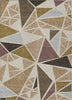 Piper Looms Chantille Geometric ACN1039 Beige Machine Washable Area Rug main image