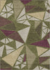 Piper Looms Chantille Geometric ACN1039 Olive Machine Washable Area Rug main image