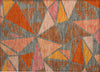 Piper Looms Chantille Geometric ACN1039 Rust Machine Washable Area Rug Scatter Main Image