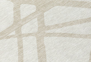 Piper Looms Chantille Geometric ACN1040 Ivory Machine Washable Area Rug Swatch Image