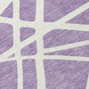 Piper Looms Chantille Geometric ACN1040 Lavender Machine Washable Area Rug Swatch Image