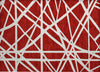 Piper Looms Chantille Geometric ACN1040 Red Machine Washable Area Rug Scatter Main Image