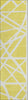 Piper Looms Chantille Geometric ACN1040 Yellow Machine Washable Area Rug Runner Main Image