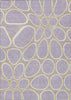 Piper Looms Chantille Circles ACN1041 Lavender Machine Washable Area Rug main image