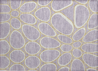 Piper Looms Chantille Circles ACN1041 Lavender Machine Washable Area Rug Scatter Main Image