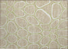 Piper Looms Chantille Circles ACN1041 Tan Machine Washable Area Rug Scatter Main Image