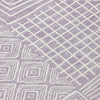 Piper Looms Chantille Geometric ACN1044 Lavender Machine Washable Area Rug Swatch Image