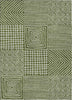 Piper Looms Chantille Geometric ACN1044 Olive Machine Washable Area Rug main image