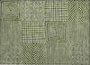 Piper Looms Chantille Geometric ACN1044 Olive Machine Washable Area Rug Scatter Main Image