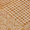 Piper Looms Chantille Geometric ACN1044 Paprika Machine Washable Area Rug Swatch Image