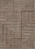 Piper Looms Chantille Geometric ACN1045 Brown Machine Washable Area Rug main image