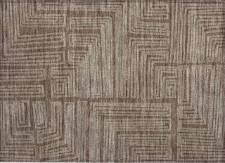 Piper Looms Chantille Geometric ACN1045 Brown Machine Washable Area Rug Scatter Main Image