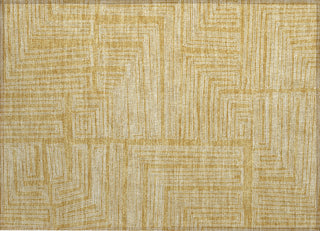 Piper Looms Chantille Geometric ACN1045 Gold Machine Washable Area Rug Scatter Main Image