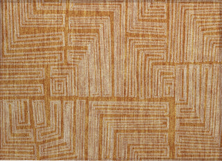 Piper Looms Chantille Geometric ACN1045 Paprika Machine Washable Area Rug Scatter Main Image