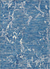 Piper Looms Chantille Stripes ACN1046 Blue Machine Washable Area Rug main image