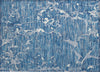 Piper Looms Chantille Stripes ACN1046 Blue Machine Washable Area Rug Scatter Main Image