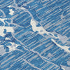 Piper Looms Chantille Stripes ACN1046 Blue Machine Washable Area Rug Swatch Image