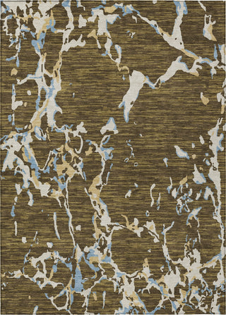 Piper Looms Chantille Stripes ACN1046 Coffee Machine Washable Area Rug main image