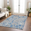 Piper Looms Chantille Stripes ACN1046 Gray Machine Washable Area Rug Lifestyle Image Feature