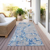 Piper Looms Chantille Stripes ACN1046 Gray Machine Washable Area Rug Runner Outdoor Lifestyle Image Feature