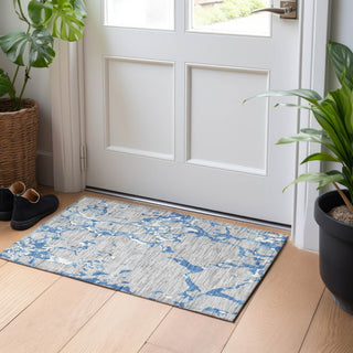 Piper Looms Chantille Stripes ACN1046 Gray Machine Washable Area Rug Scatter Lifestyle Image Feature