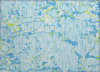 Piper Looms Chantille Stripes ACN1046 Sky Machine Washable Area Rug Scatter Main Image