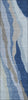Piper Looms Chantille Waves ACN1047 Blue Machine Washable Area Rug Runner Main Image