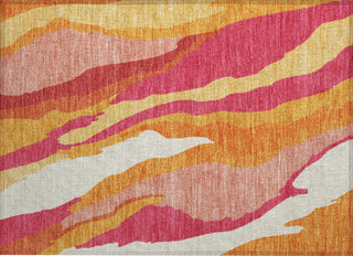 Piper Looms Chantille Waves ACN1047 Blush Machine Washable Area Rug Scatter Main Image