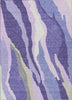 Piper Looms Chantille Waves ACN1047 Purple Machine Washable Area Rug main image