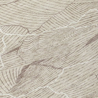 Piper Looms Chantille Lines ACN1048 Beige Machine Washable Area Rug Swatch Image