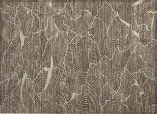 Piper Looms Chantille Lines ACN1048 Brown Machine Washable Area Rug Scatter Main Image