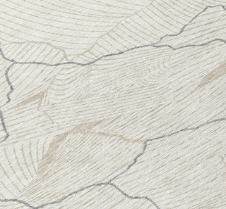 Piper Looms Chantille Lines ACN1048 Ivory Machine Washable Area Rug Swatch Image