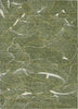 Piper Looms Chantille Lines ACN1048 Olive Machine Washable Area Rug main image