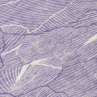 Piper Looms Chantille Lines ACN1048 Purple Machine Washable Area Rug Swatch Image