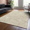 Piper Looms Chantille Squares ACN1049 Beige Machine Washable Area Rug Lifestyle Image Feature
