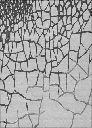 Piper Looms Chantille Squares ACN1049 Gray Machine Washable Area Rug main image
