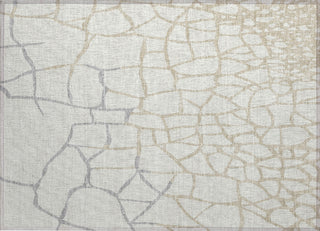 Piper Looms Chantille Squares ACN1049 Ivory Machine Washable Area Rug Scatter Main Image